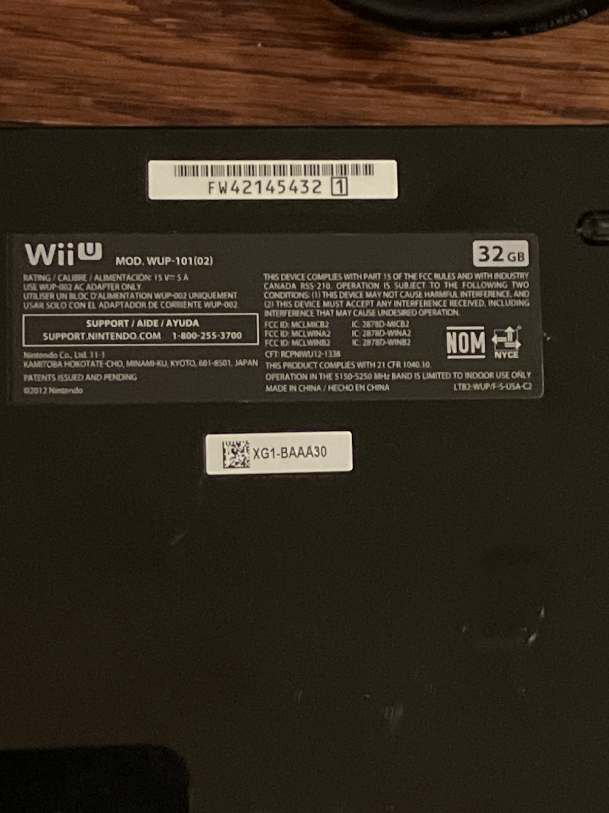 Wii U Console bundle w/ games