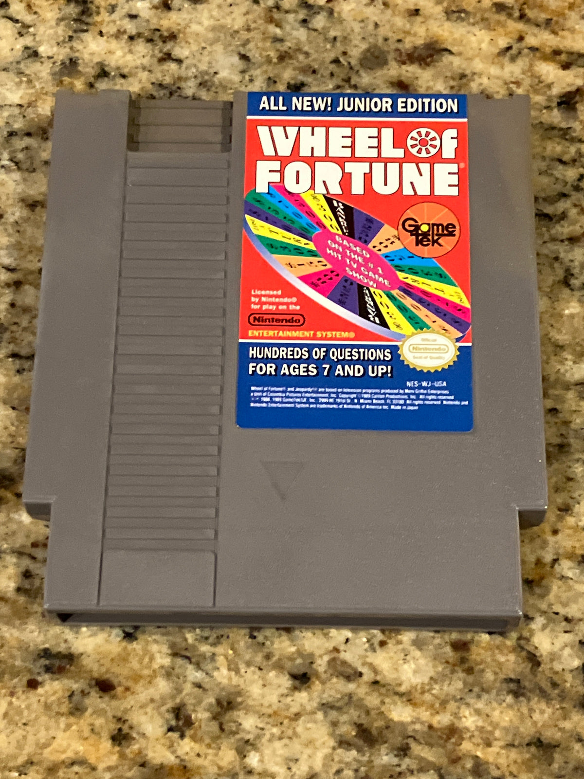 Wheel of Fortune Junior Edition (NES)