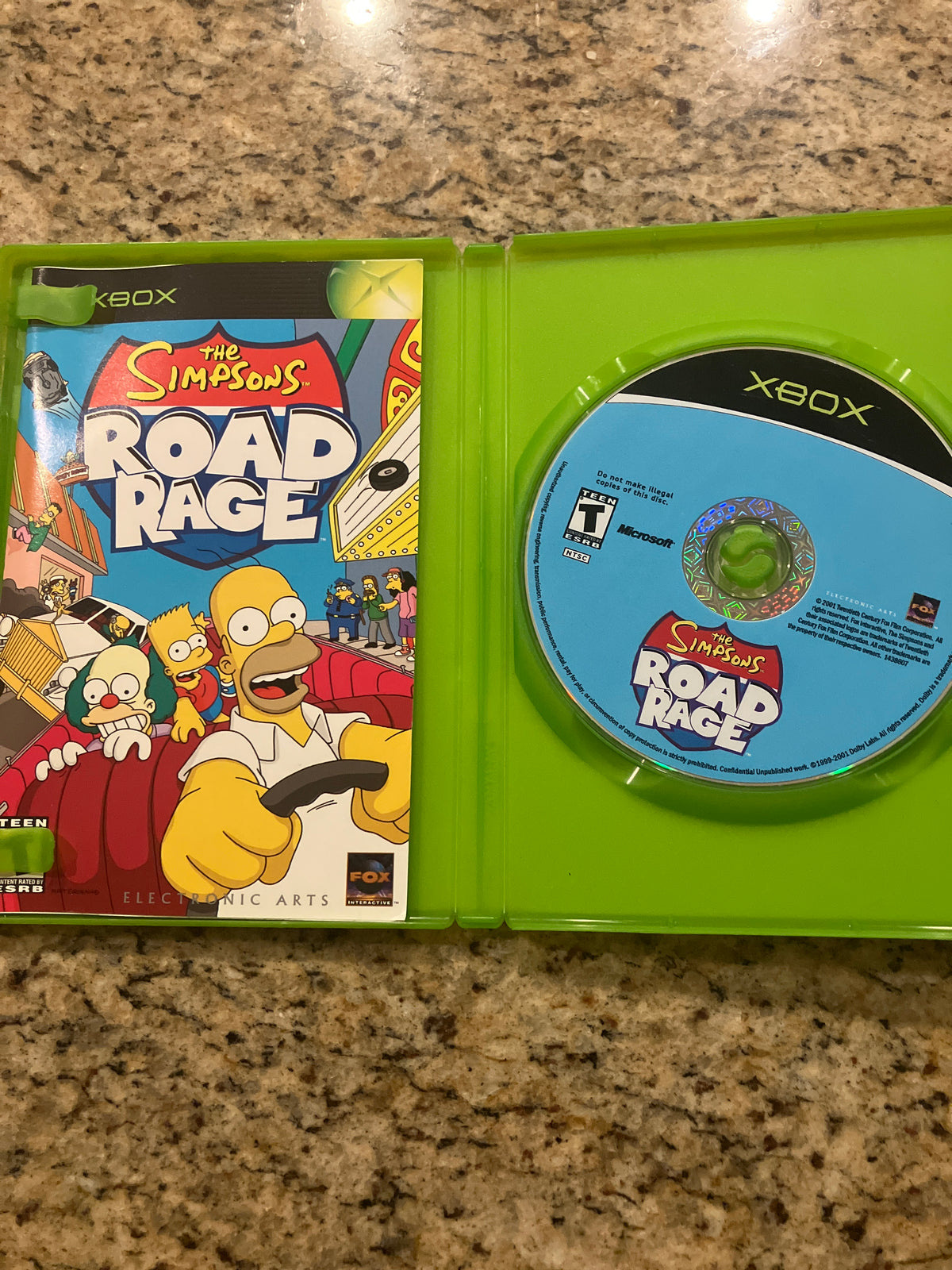 The Simpson's Road Rage (XBox)