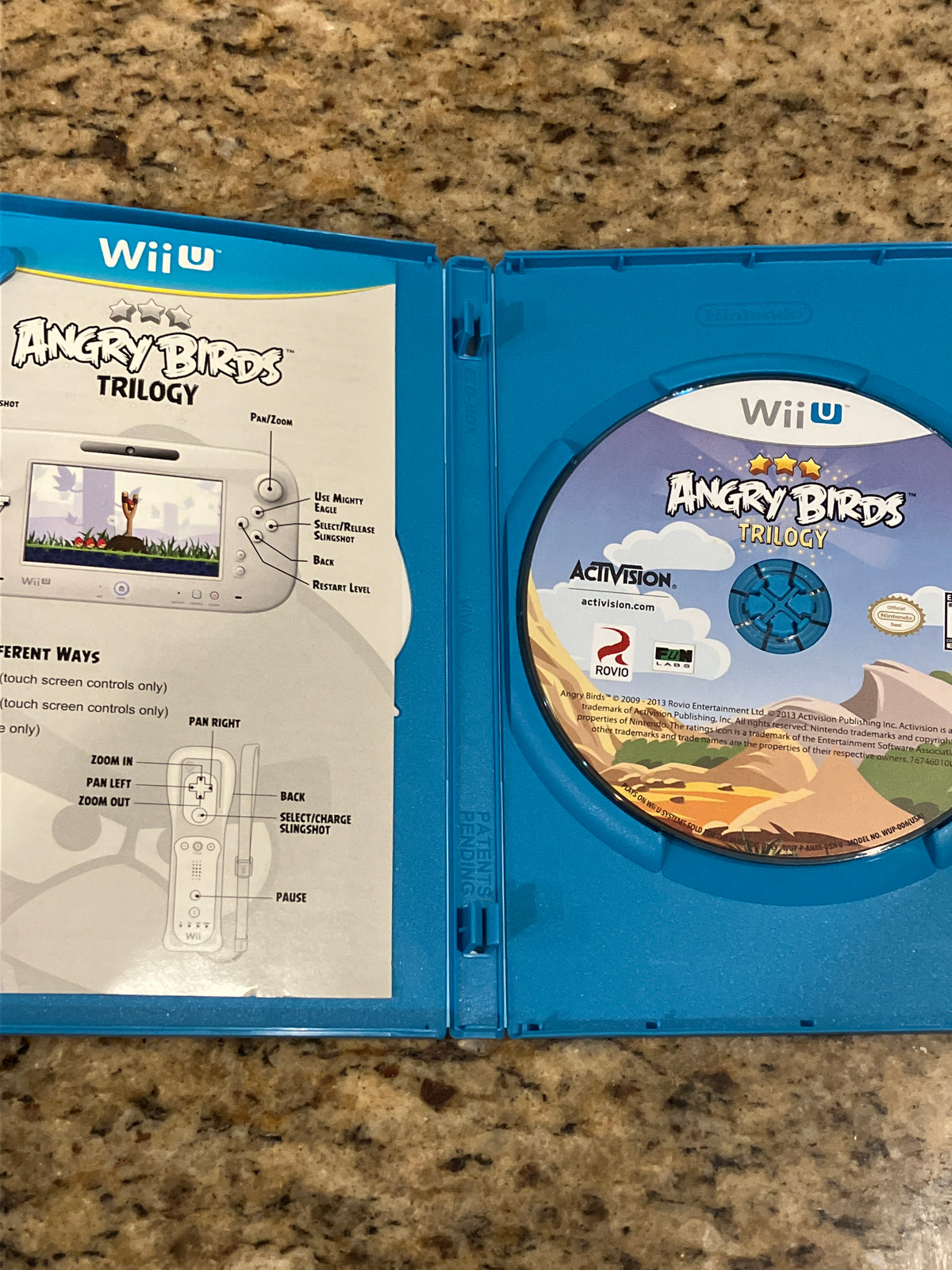 Angry Birds Trilogy (Wii U)