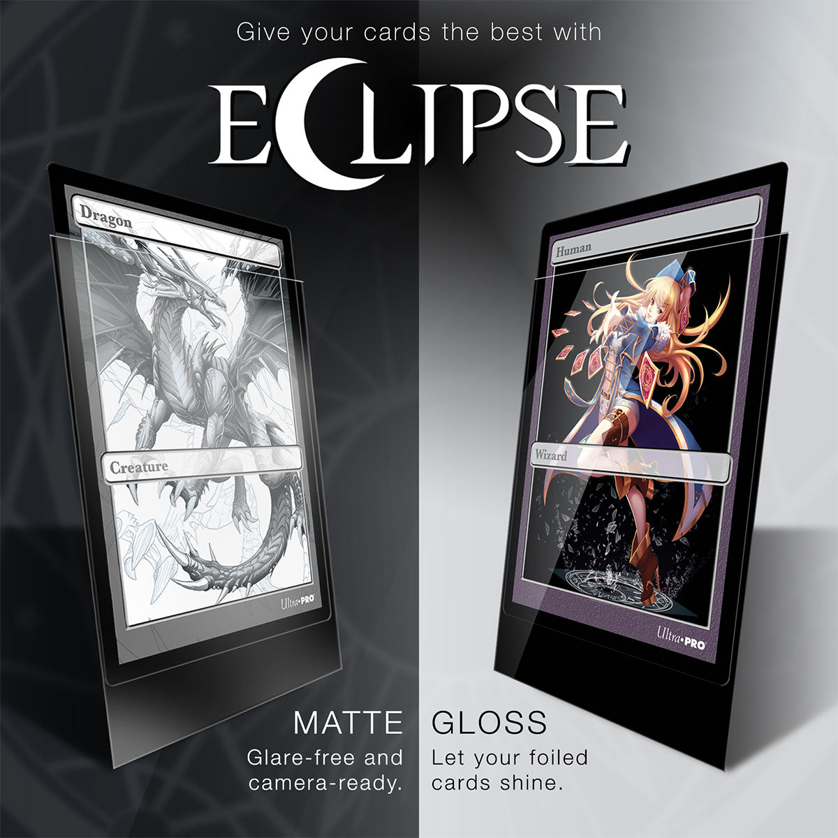 PRO-Matte Eclipse Small Deck Protector Sleeves (60ct) - The Dragons Trove PRO-Matte Eclipse Small Deck Protector Sleeves (60ct) - The Dragons Trove