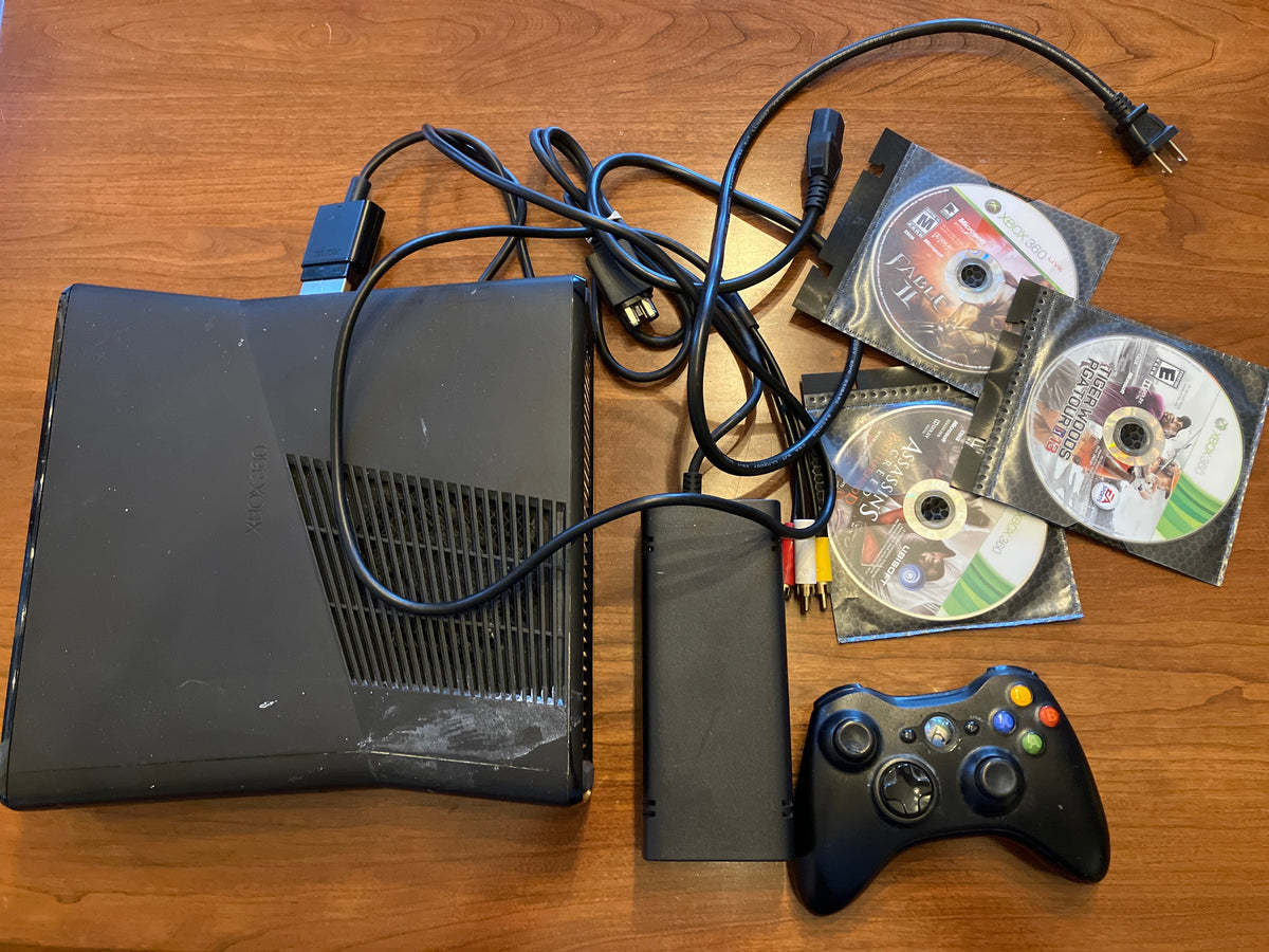 XBox 360 Series S Black Console 250 GB Bundle