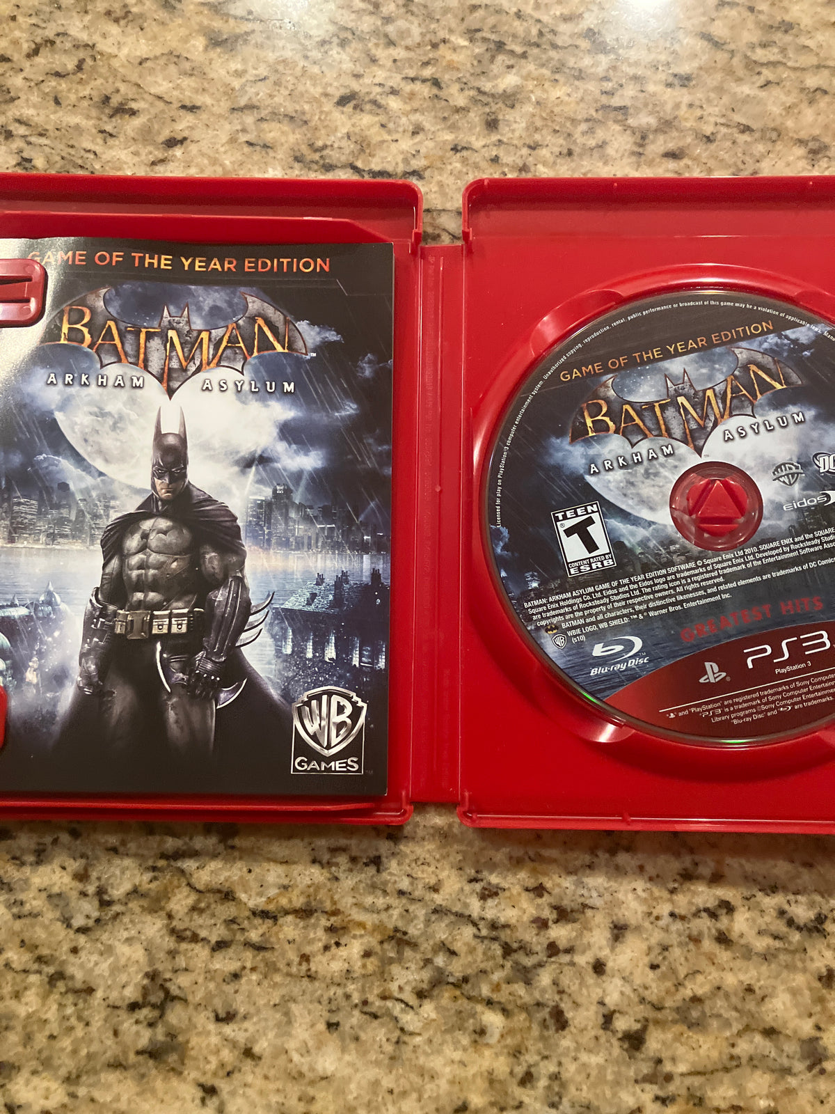 Batman Arkham Asylum - Game of the Year Edition (PS3)