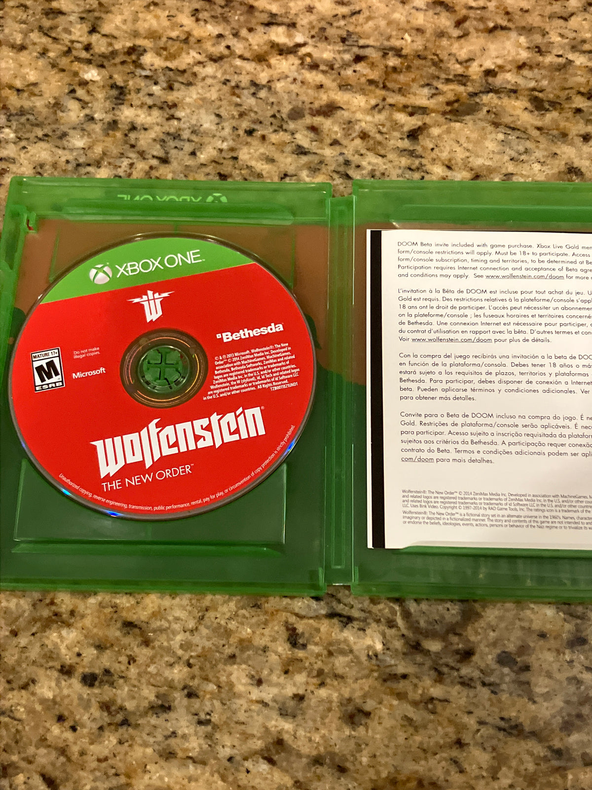 Wolfenstein - The New Order (XBox One)
