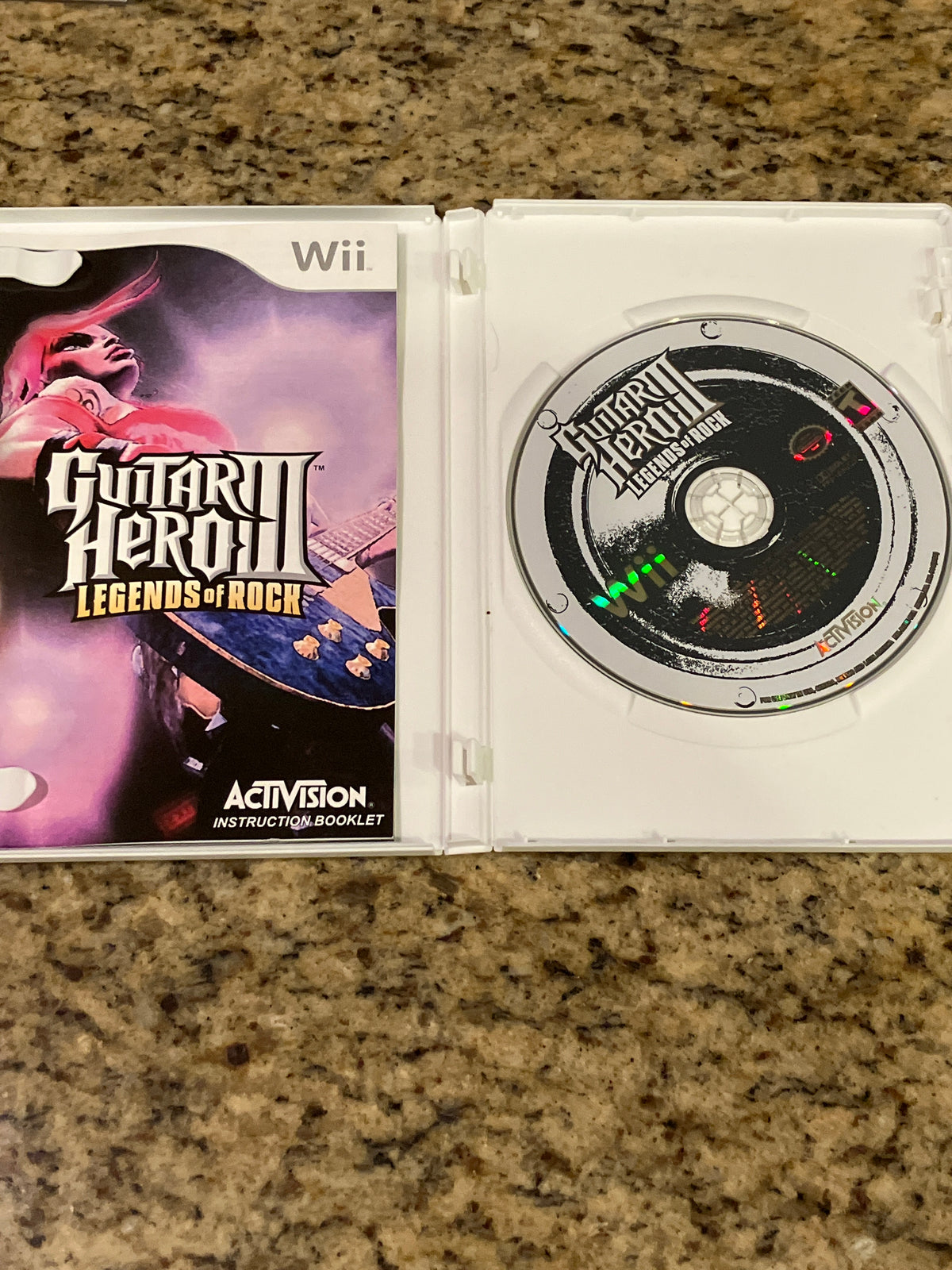 Guitar Hero III Legends of Rock (Wii) - Not for Resale version