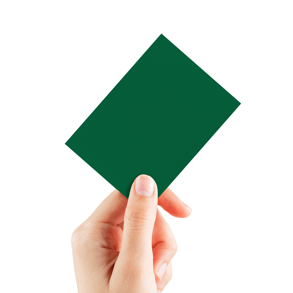 ECLIPSE® Matte Standard DECK PROTECTOR® Sleeves: Forest Green - 105ct