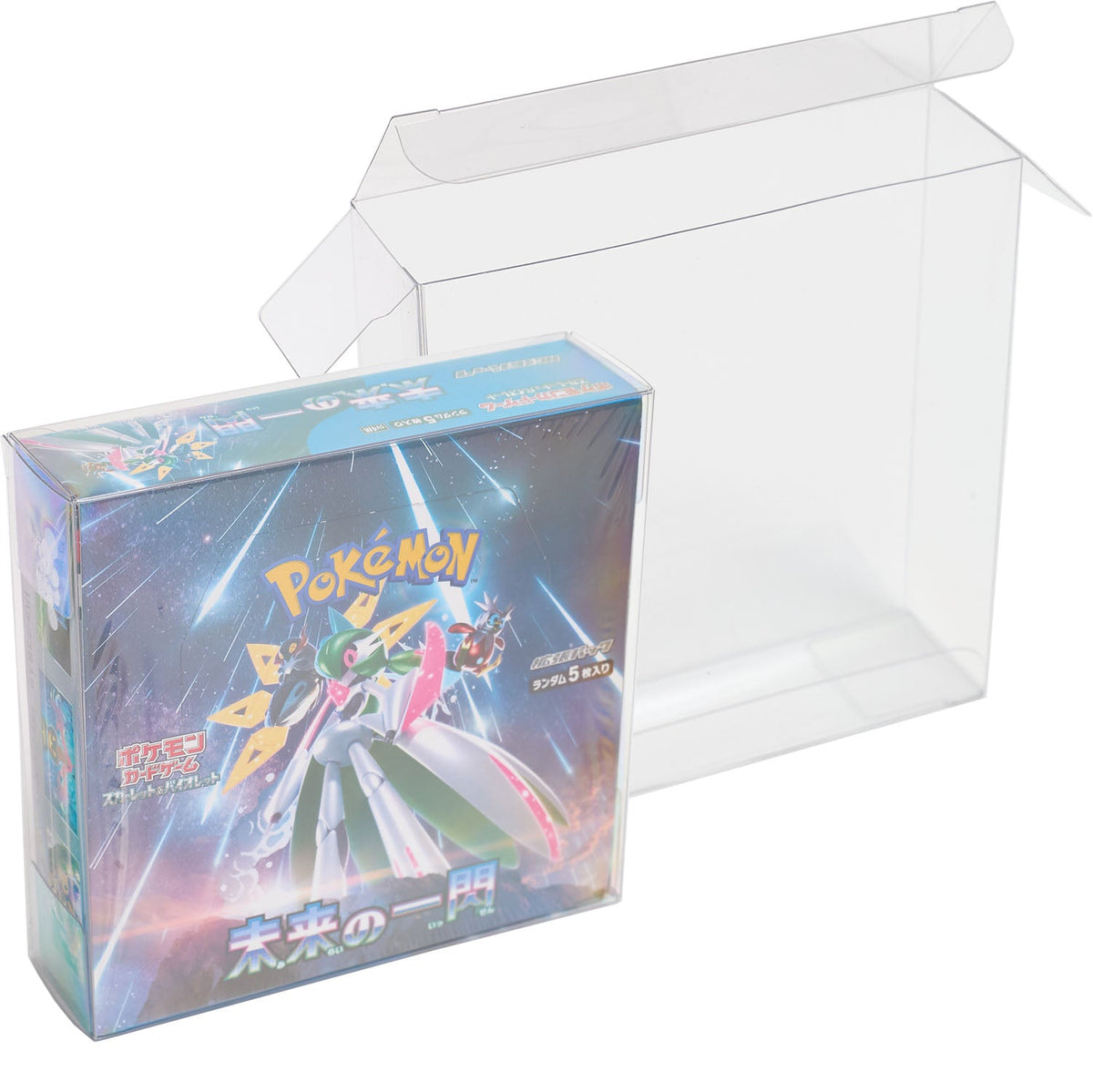 Platinum Protectors for Pokemon Japanese Booster Expansion Box - UV & Scratch-Resistant
