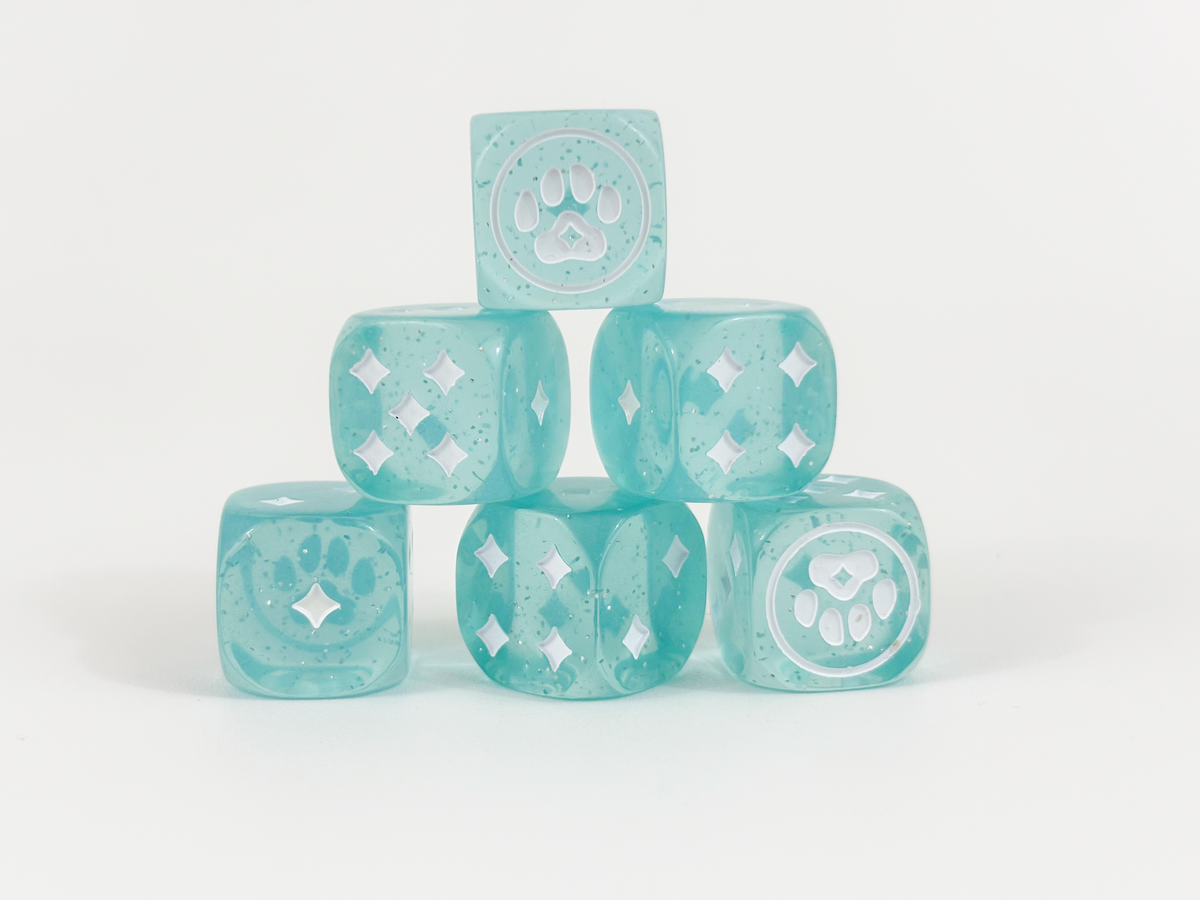 Kitty Paw Dice Set (Magical Kitties 2E)