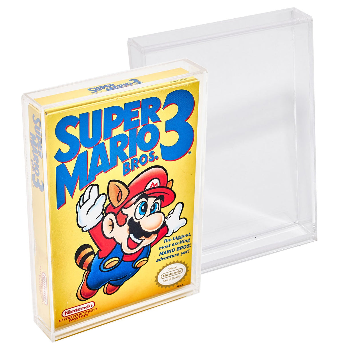Premium Acrylic Case for Nintendo NES Game Box
