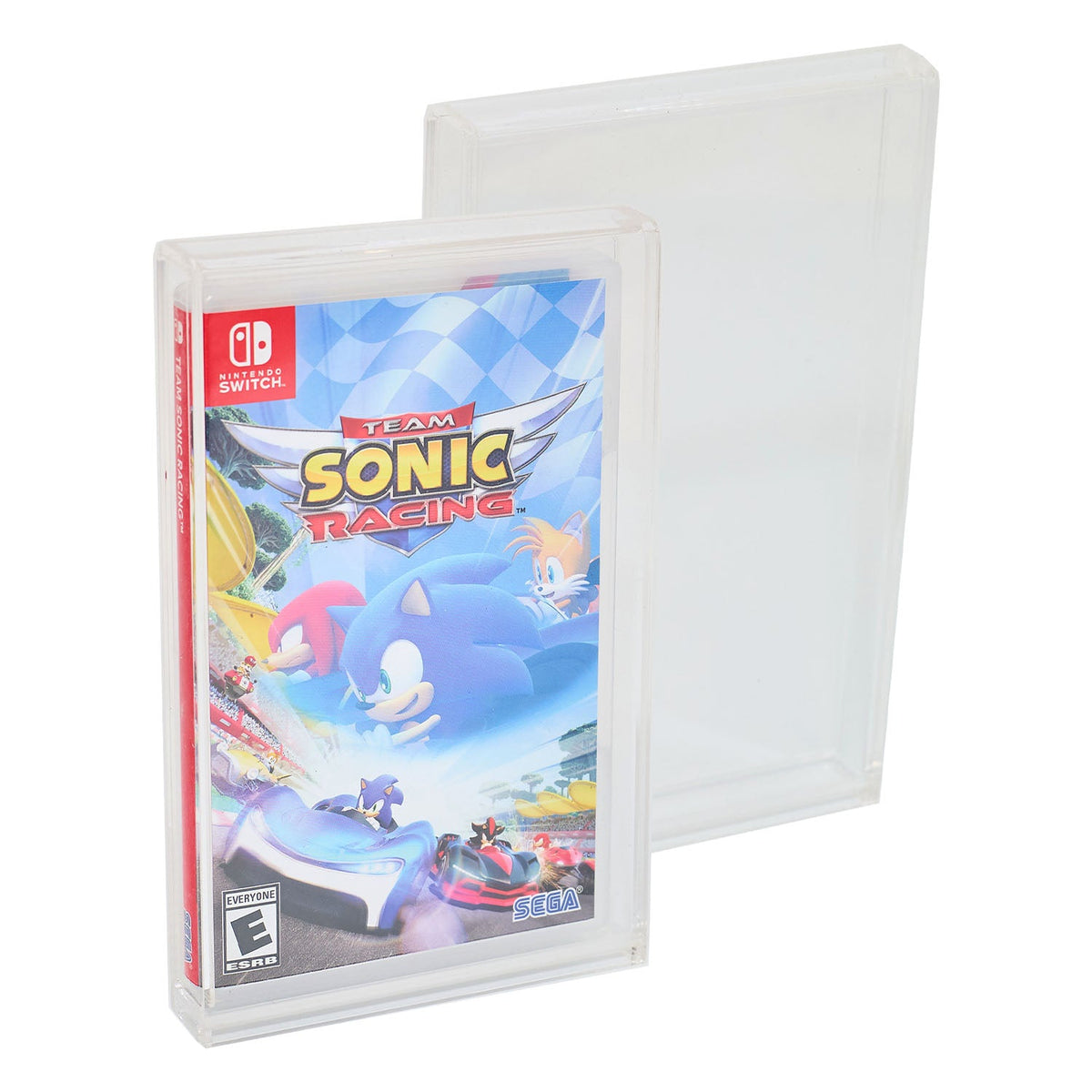 Premium Acrylic Case for Nintendo Switch Plastic & Steelbook Games
