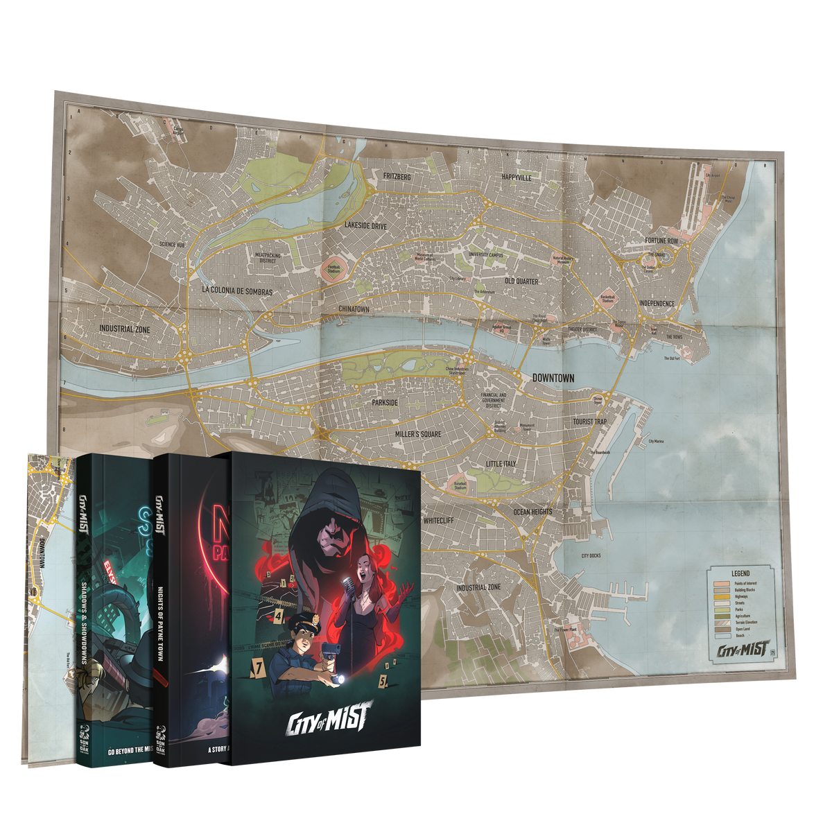 City of Mist - 'Into the Mist' Set