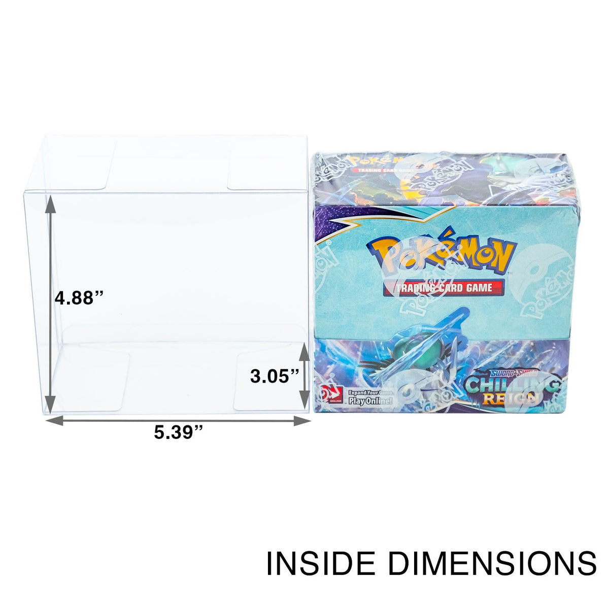 Platinum Protectors for Pokemon Booster Boxes - UV & Scratch-Resistant - The Dragons Trove Platinum Protectors for Pokemon Booster Boxes - UV & Scratch-Resistant - The Dragons Trove