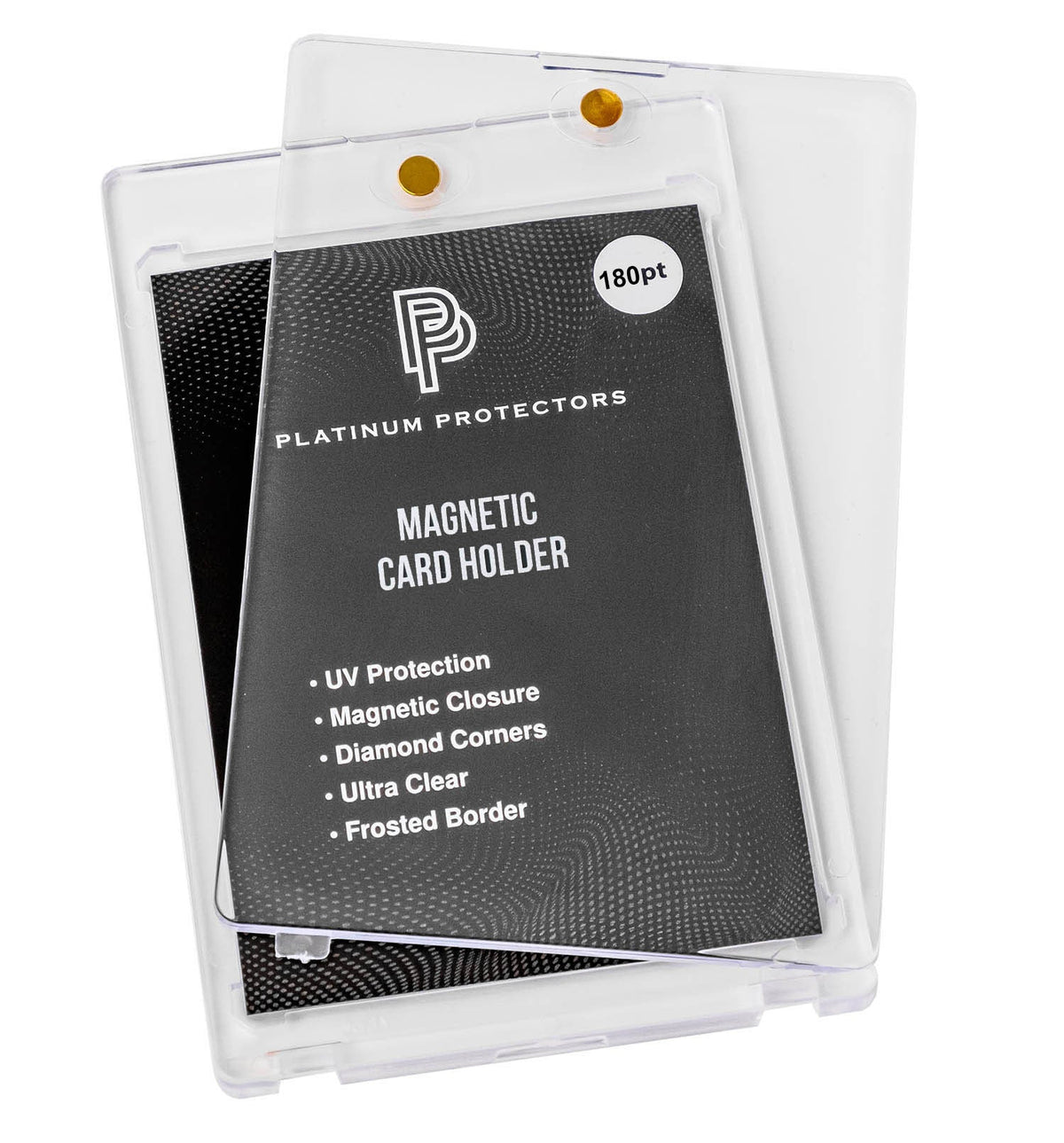 Platinum Protectors Magnetic Card Holders for Trading Cards - 180 pt