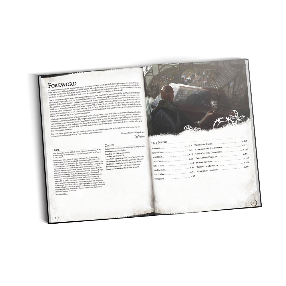 Treacherous Traps Hardcover (5E)