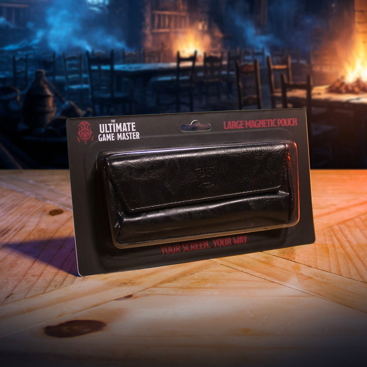 Large Magnetic Pouch - Premium Storage for Game Master Screen DM Accessories