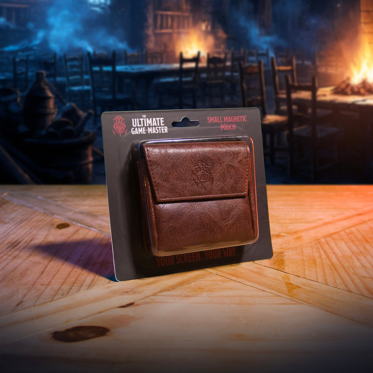 Small Magnetic Pouch - Compact Storage for DM Screen Accessories & Dice