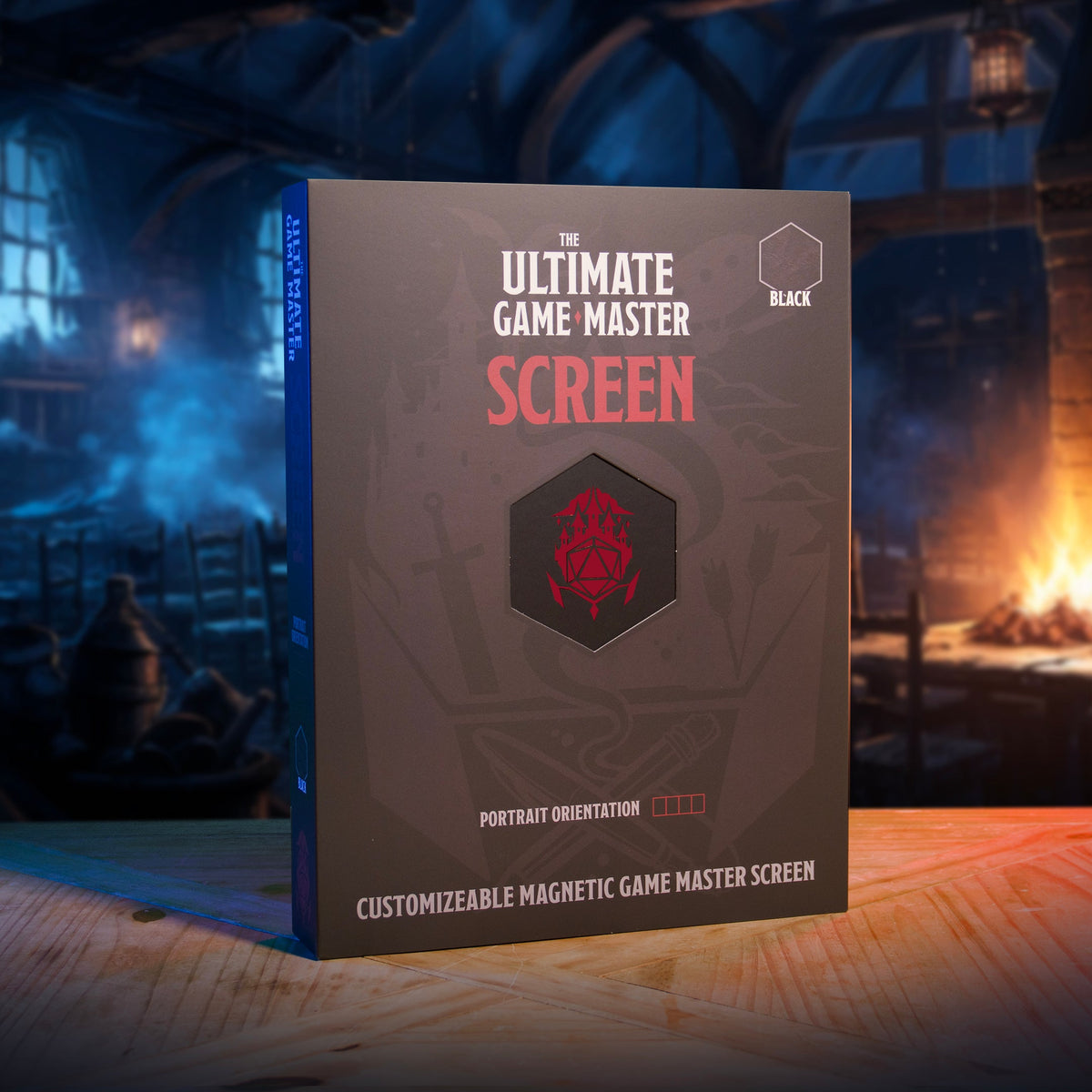 Ultimate Game Master Screen - Magnetic Modular DM Screen for D&D, Pathfinder & TTRPGs