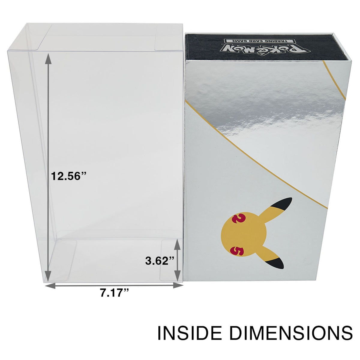 Platinum Protectors for Pokemon Ultra Premium 25th Anniversary Celebrations UPC Boxes - UV & Scratch-Resistant