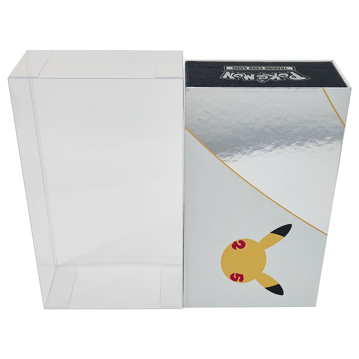 pokemon trading card game celebrations ultra premium Platinum Protectors for Pokemon 25th Anniversary Celebrations UPC Boxes – UV & Scratch-Resistant 1 Pack