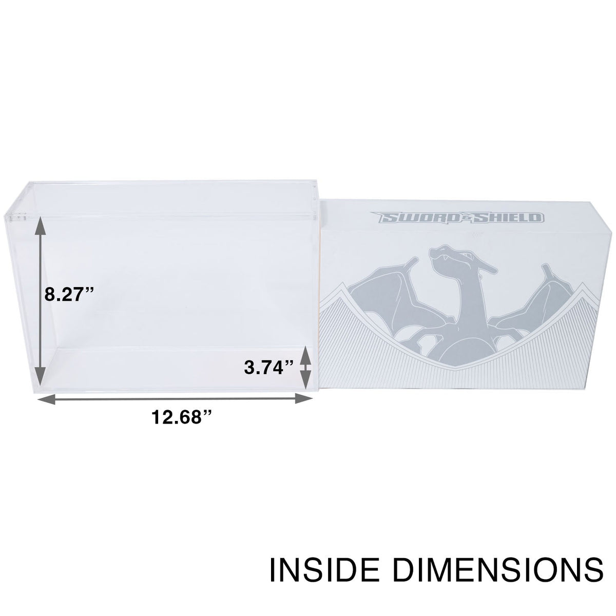 Pokémon TCG Sword & Shield Charizard UPC Ultra Premium Collection Acrylic Case Only
