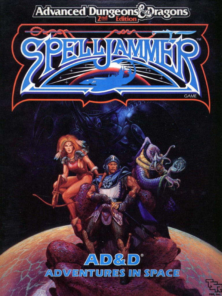 Spelljammer AD&amp;D Adventures in Space box set