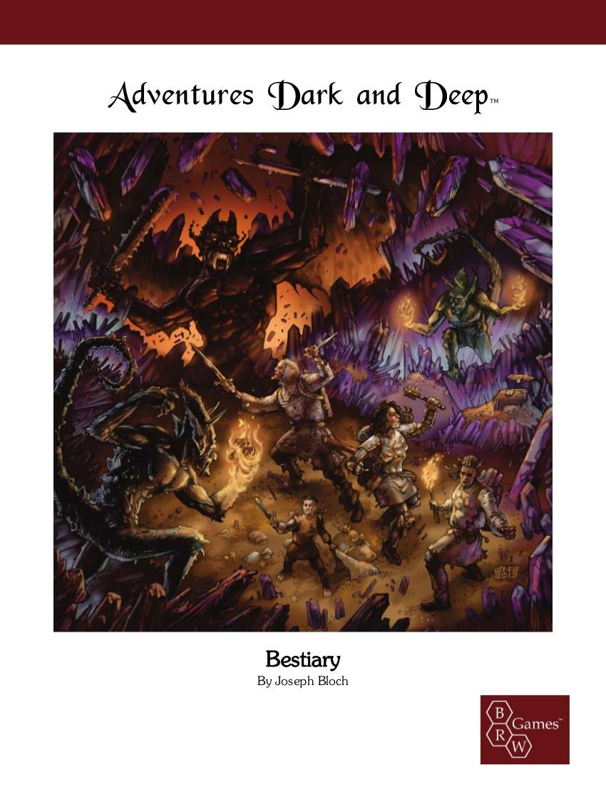 Adventures Dark and Deep Bestiary
