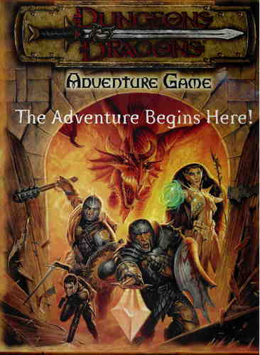 D&amp;D Adventure Game: The Adventure Begins Here! (small box)