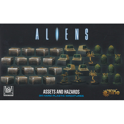 Aliens Board Game: Assets and Hazards Expansion