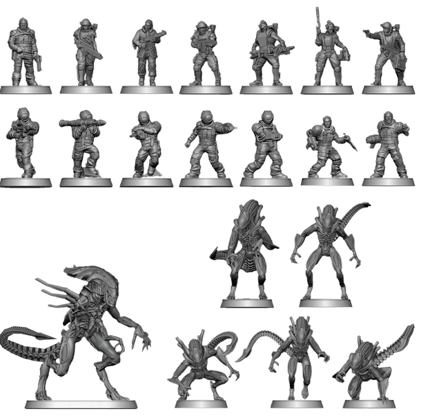 ALIEN RPG: Miniatures Set: Operation Leading Edge - Pre-order
