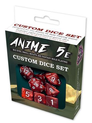 Anime 5E Custom Dice Set