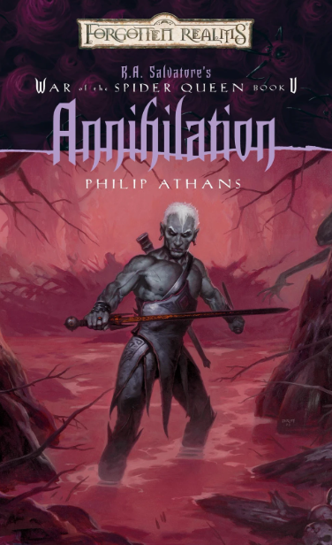 Annihilation (War of the Spider Queen V) hardcover novel