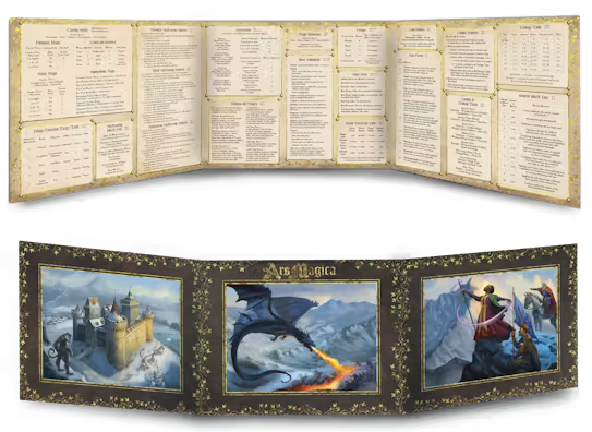 Ars Magica  Storyguide Screen Set - Pre-order