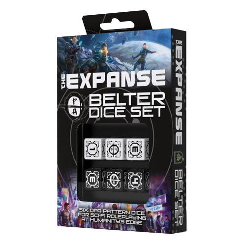The Expanse Belter Dice Set