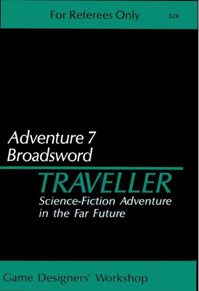 Adventure #7: Broadsword