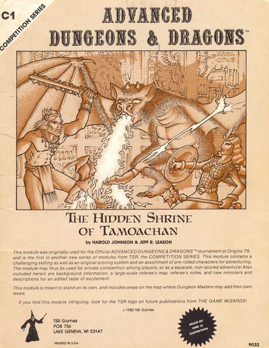 C1 The Hidden Shrine of Tamoachan (pastel) - 3rd print