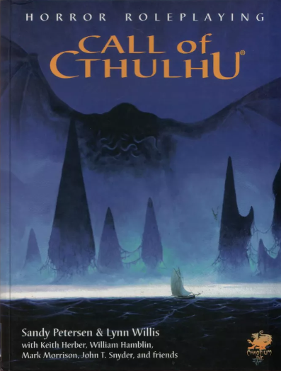 Call of Cthulhu 5.6.1 edition hardcover