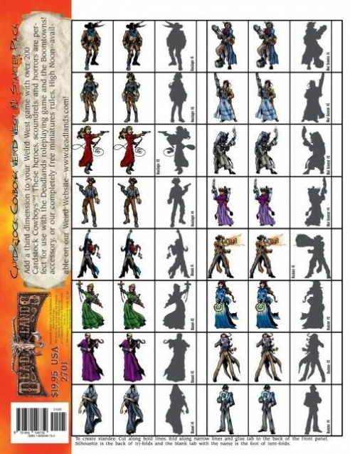 Cardstock Cowboys: Weird West #1: Starter Pack