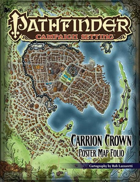 Carrion Crown Poster Map Folio