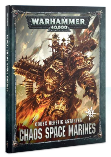 Codex Heretic Astartes Chaos Space Marines (8th Edition)