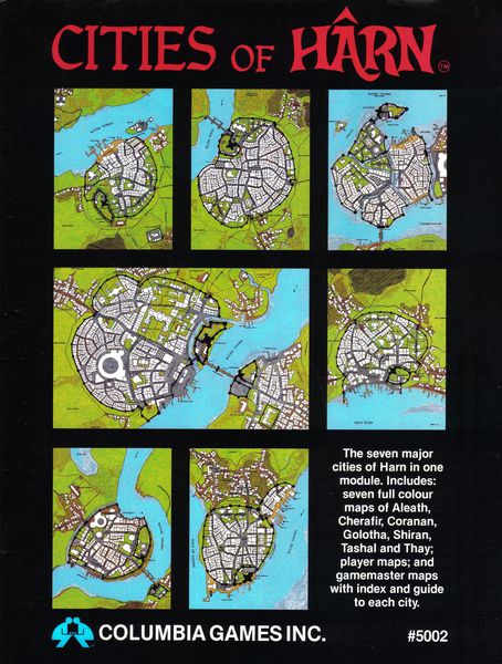 Cities of Harn
