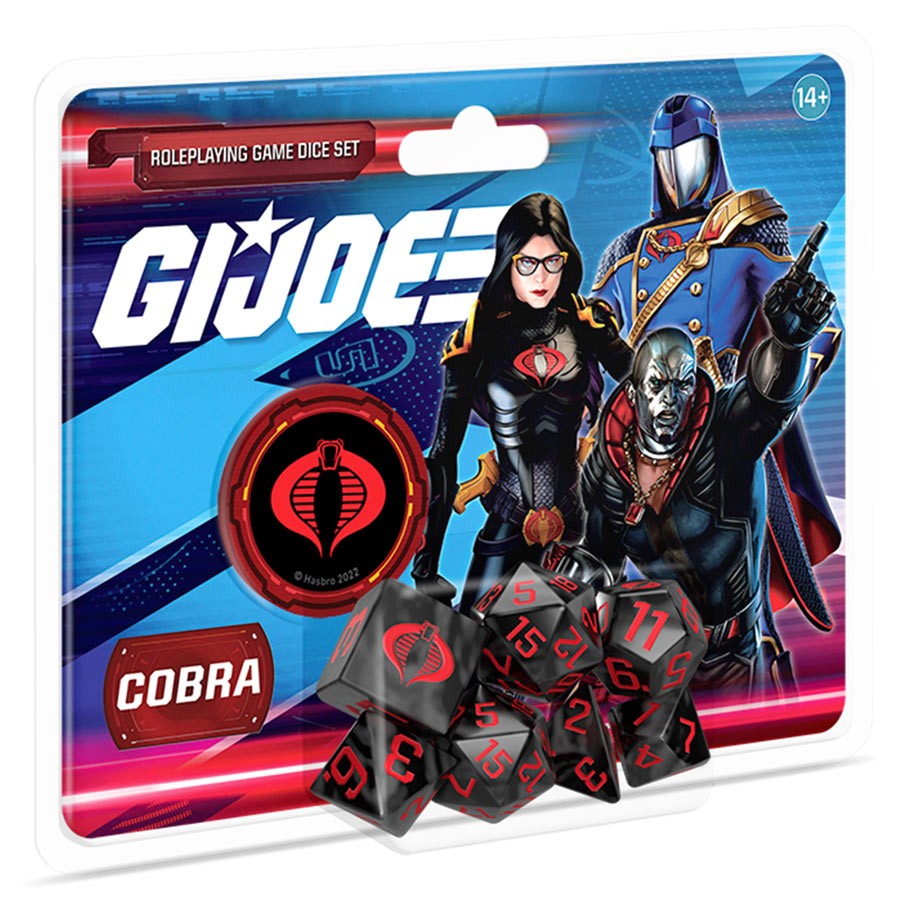 G.I. JOE RPG Cobra Dice Set