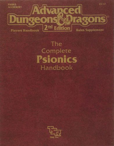 PHBR5 The Complete Psionics Handbook
