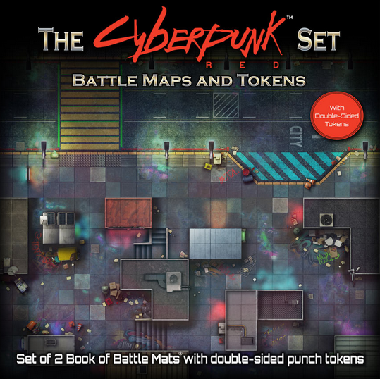Cyberpunk Red Book of Battle Maps & Tokens