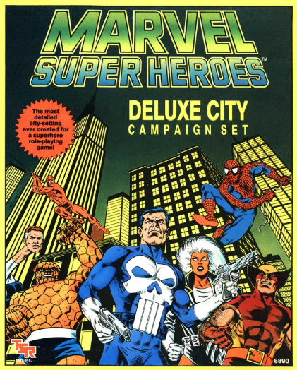 Marvel Super Heroes Deluxe City Campaign Set (no box)