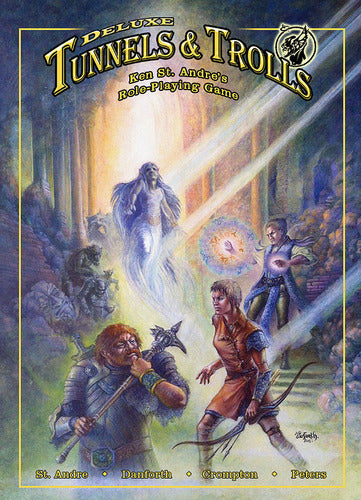 Deluxe Tunnels & Trolls Hardcover - The Dragons Trove