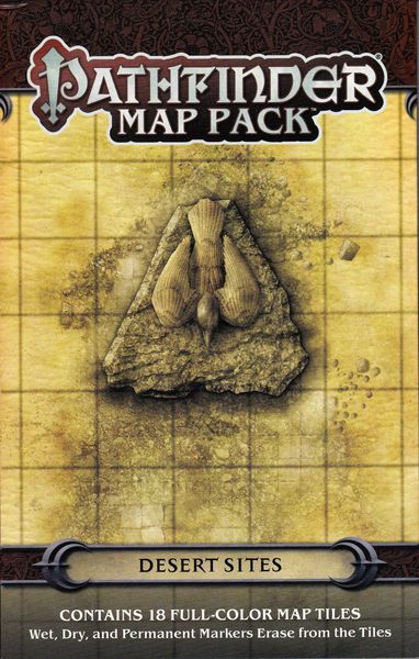 Pathfinder Map Pack: Desert Sites