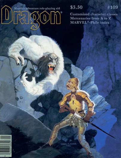 Dragon Magazine #109