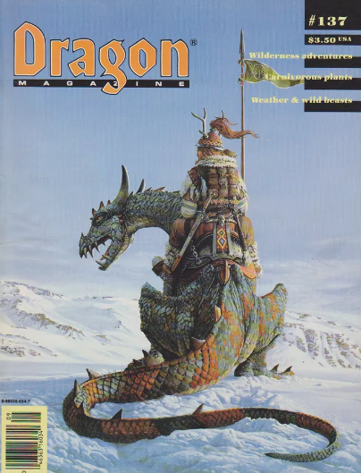 Dragon Magazine #137