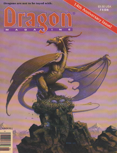 Dragon Magazine #158