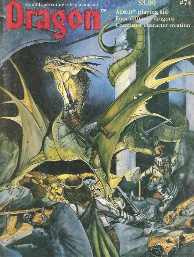 Dragon Magazine #74
